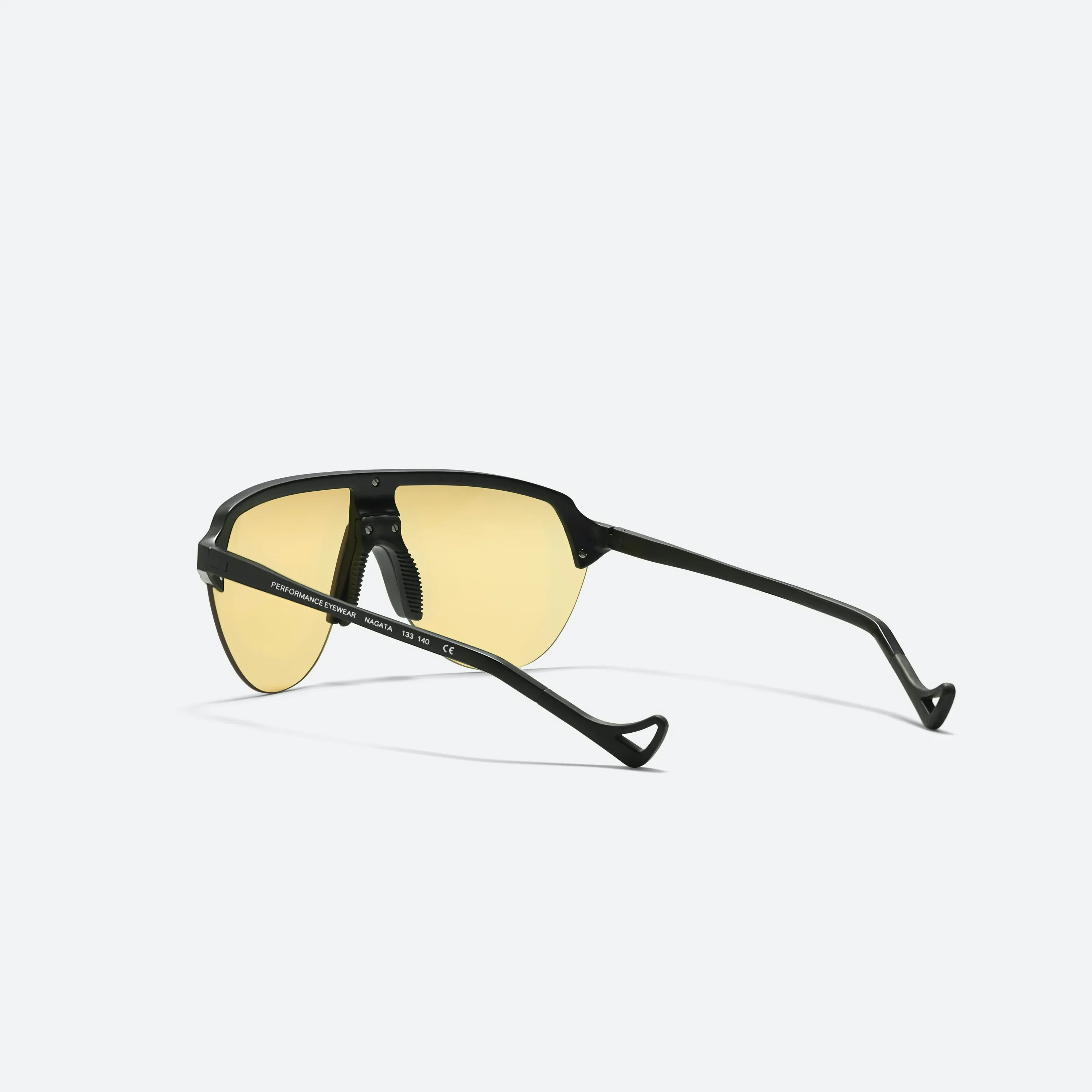 District Vision Nagata Speed Blade - Black (D  Sports Yellow Lens)