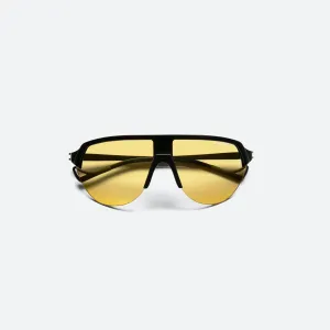 District Vision Nagata Speed Blade - Black (D  Sports Yellow Lens)