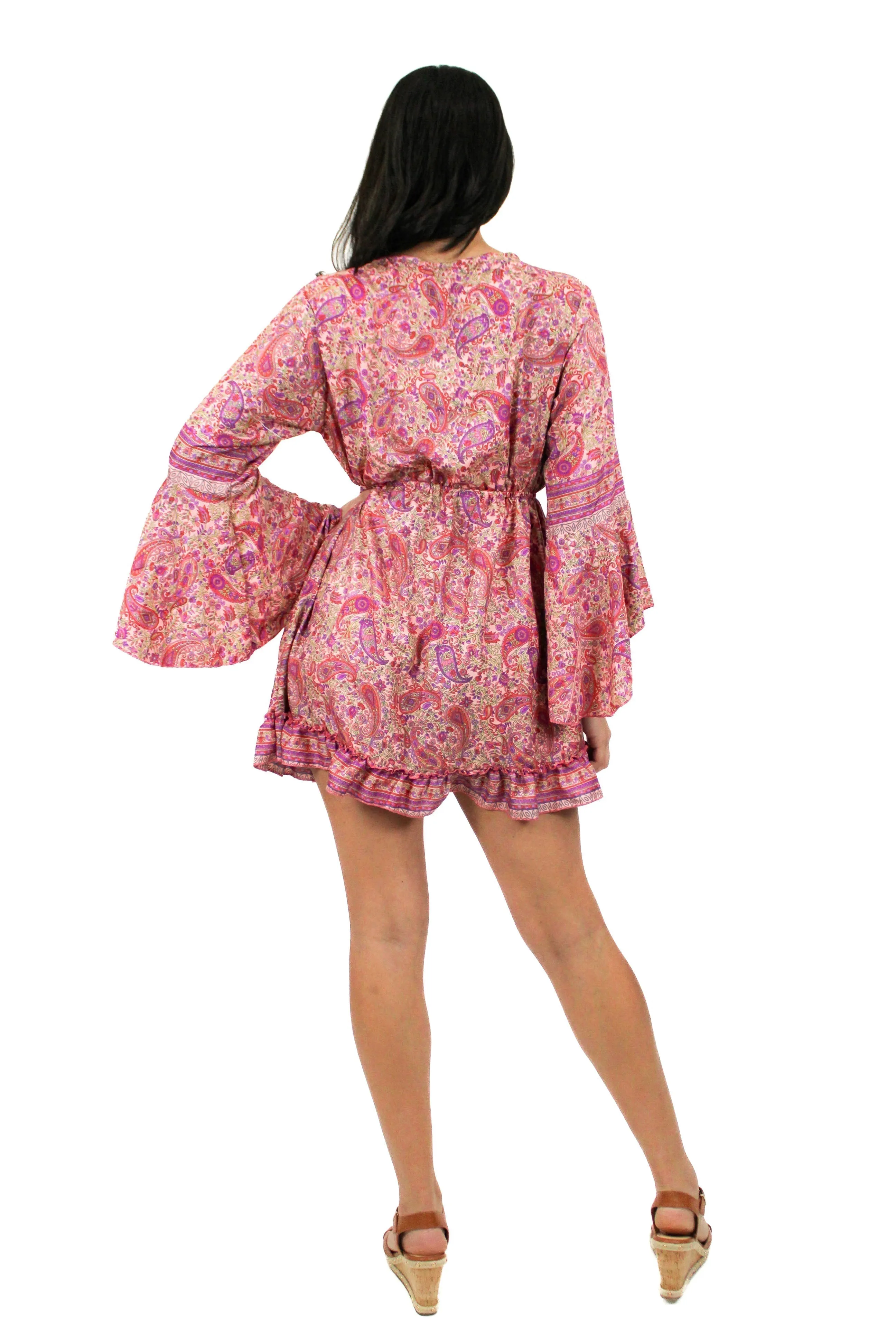 DK-5049 Dress in Pink Mix
