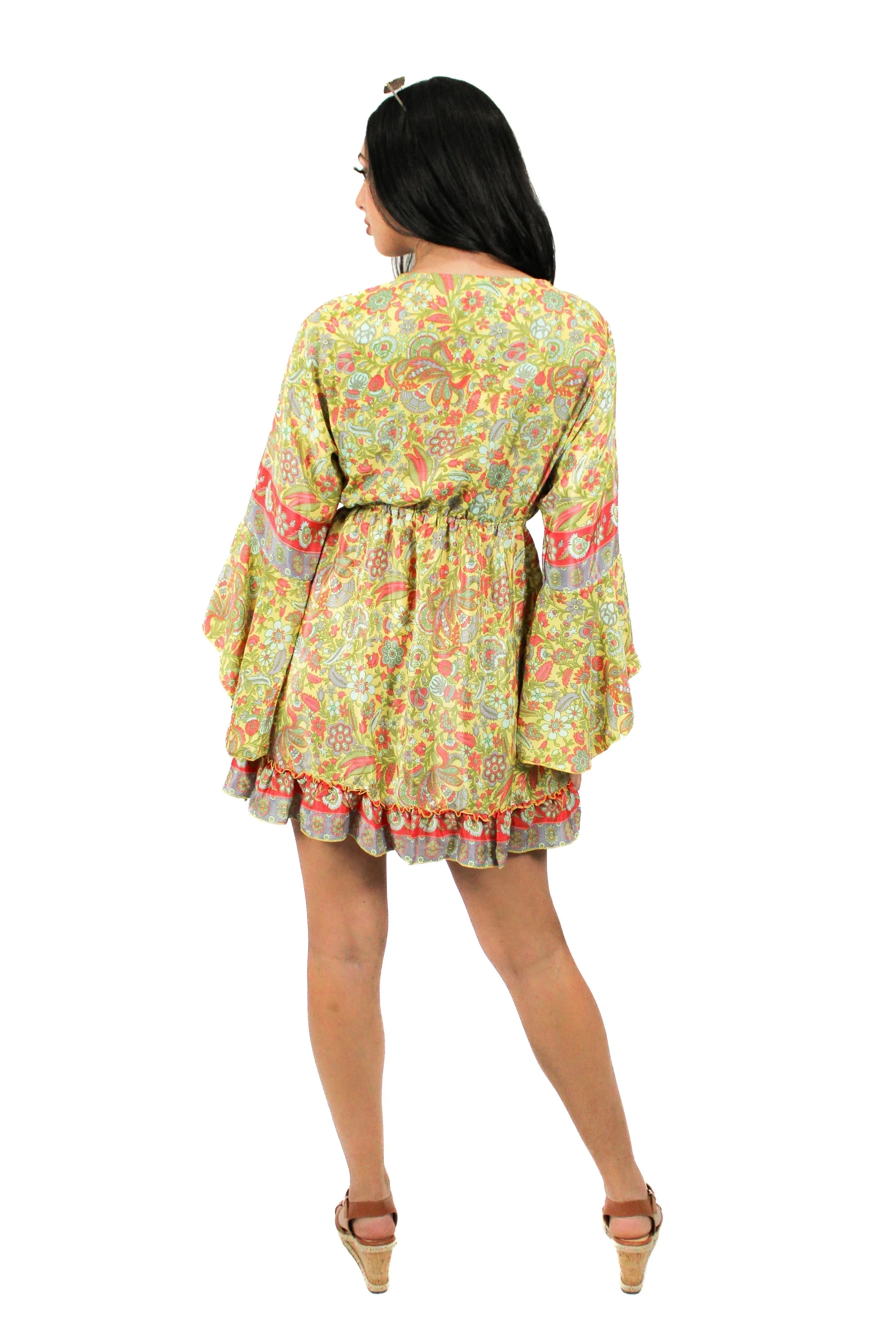 DK-5049 Dress in Pink Mix