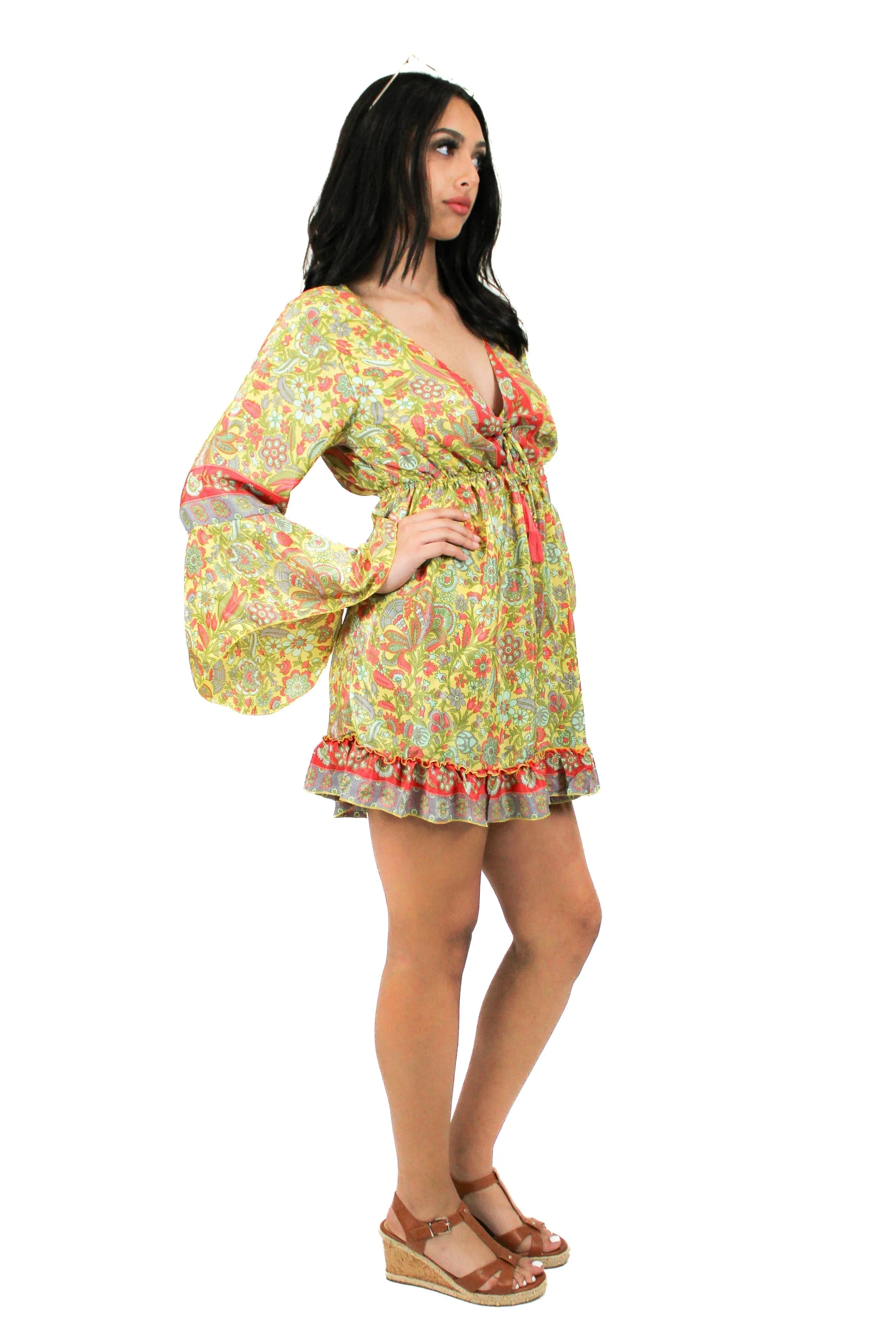 DK-5049 Dress in Pink Mix
