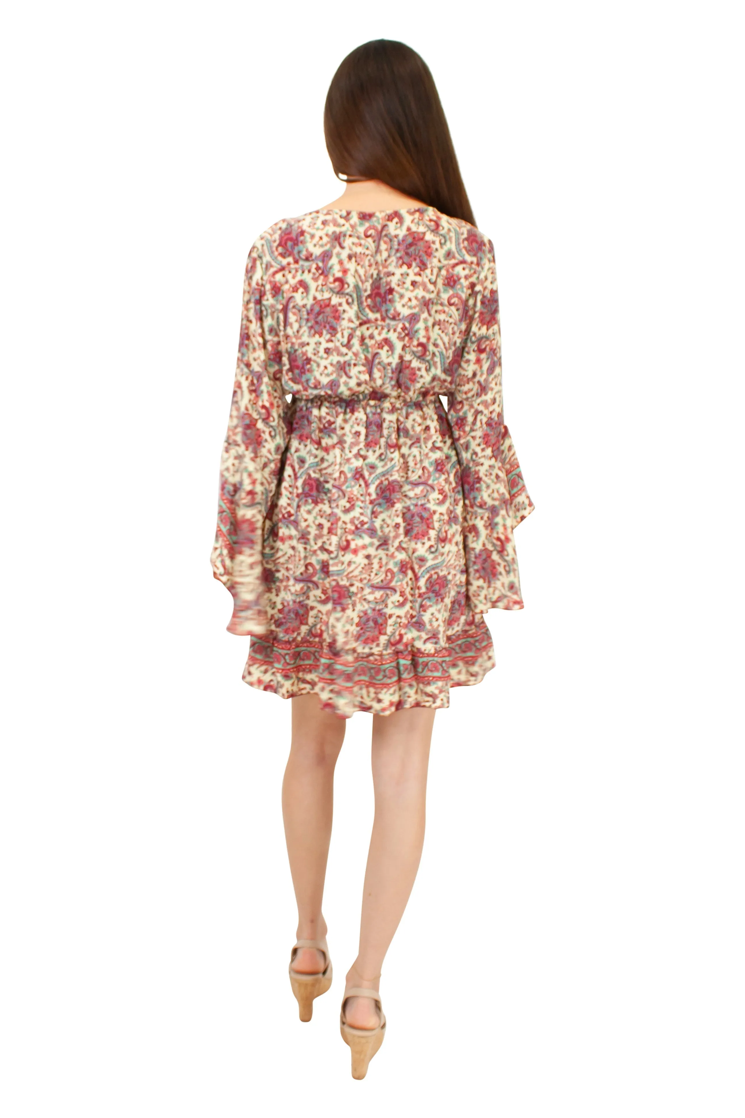 DK-5049 Dress in Pink Mix