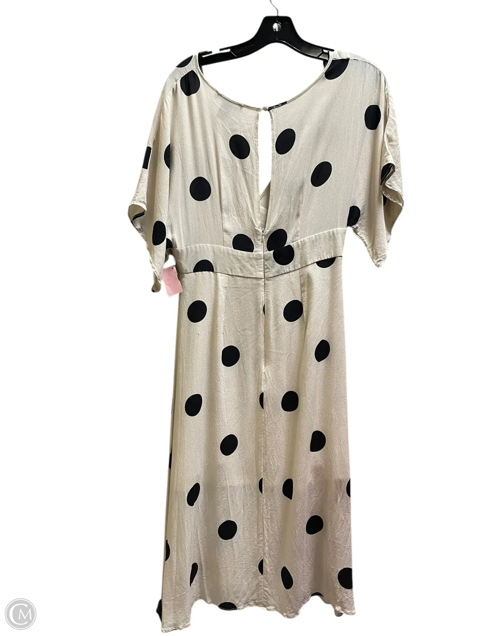 Dress Casual Maxi By Forever 21 In Polkadot Pattern, Size: M