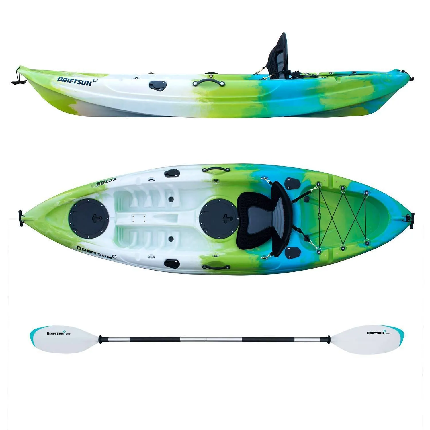 Driftsun Teton 90 Recreational Single Hard Shell Kayak