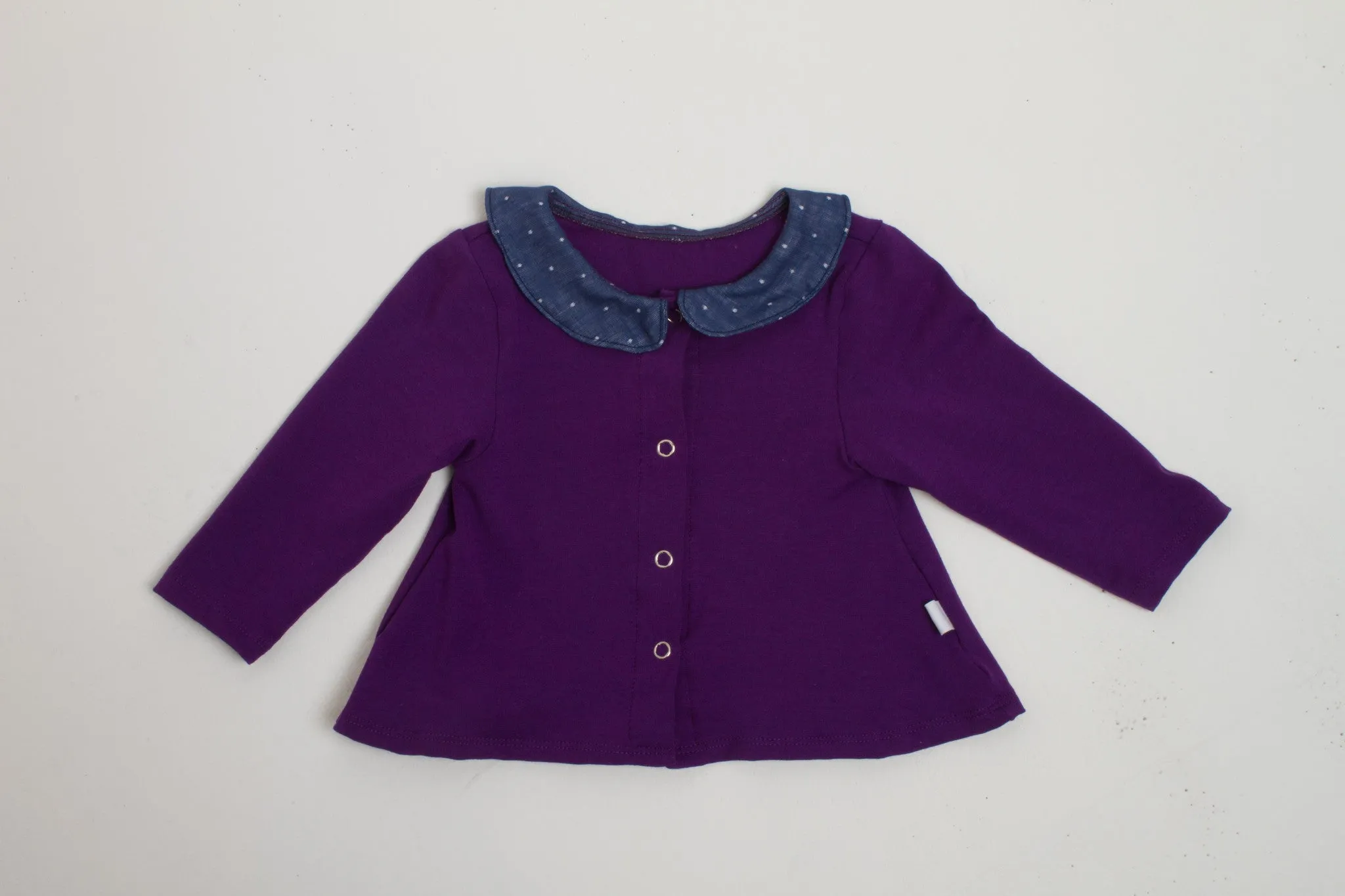 East Side Cardigan Purple
