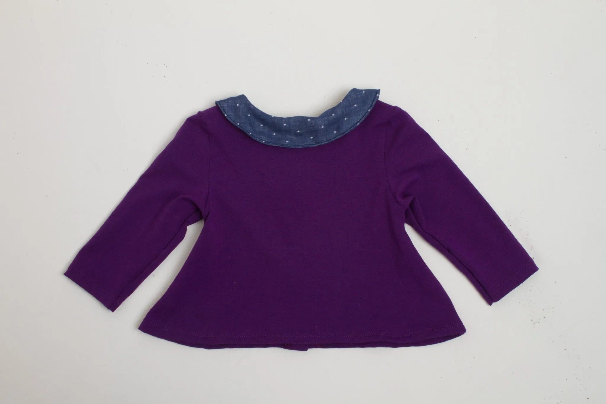 East Side Cardigan Purple