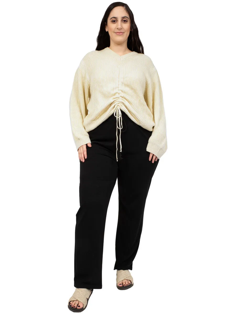 Ebony Track Pant - Black