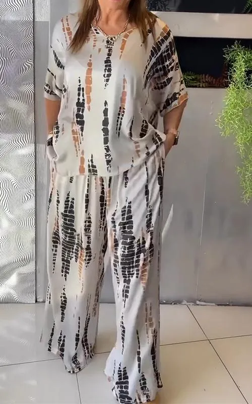 Emma | Casual Printed Set