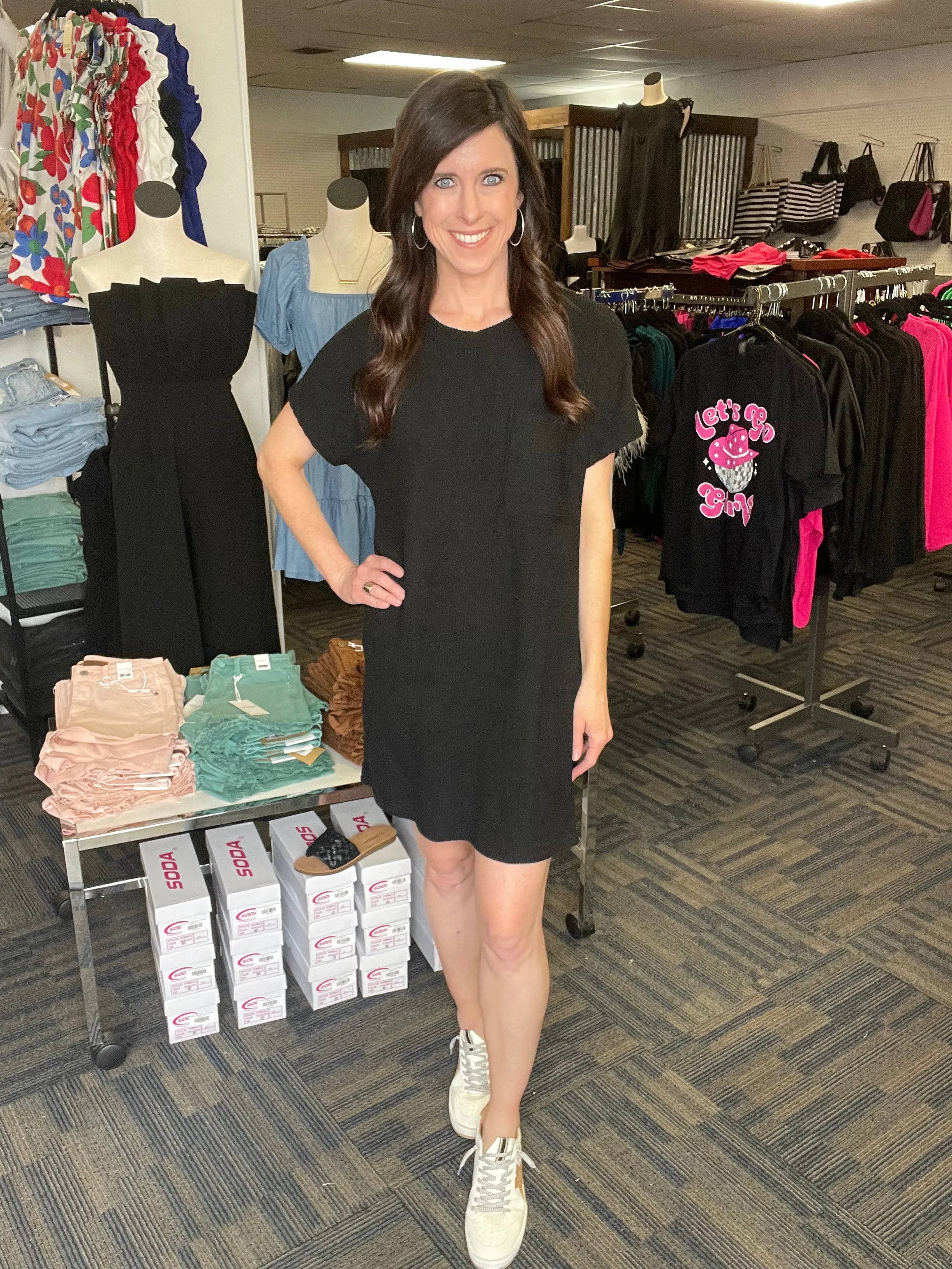 Endless Comfort Dress-Multiple Colors Available-Small-3X