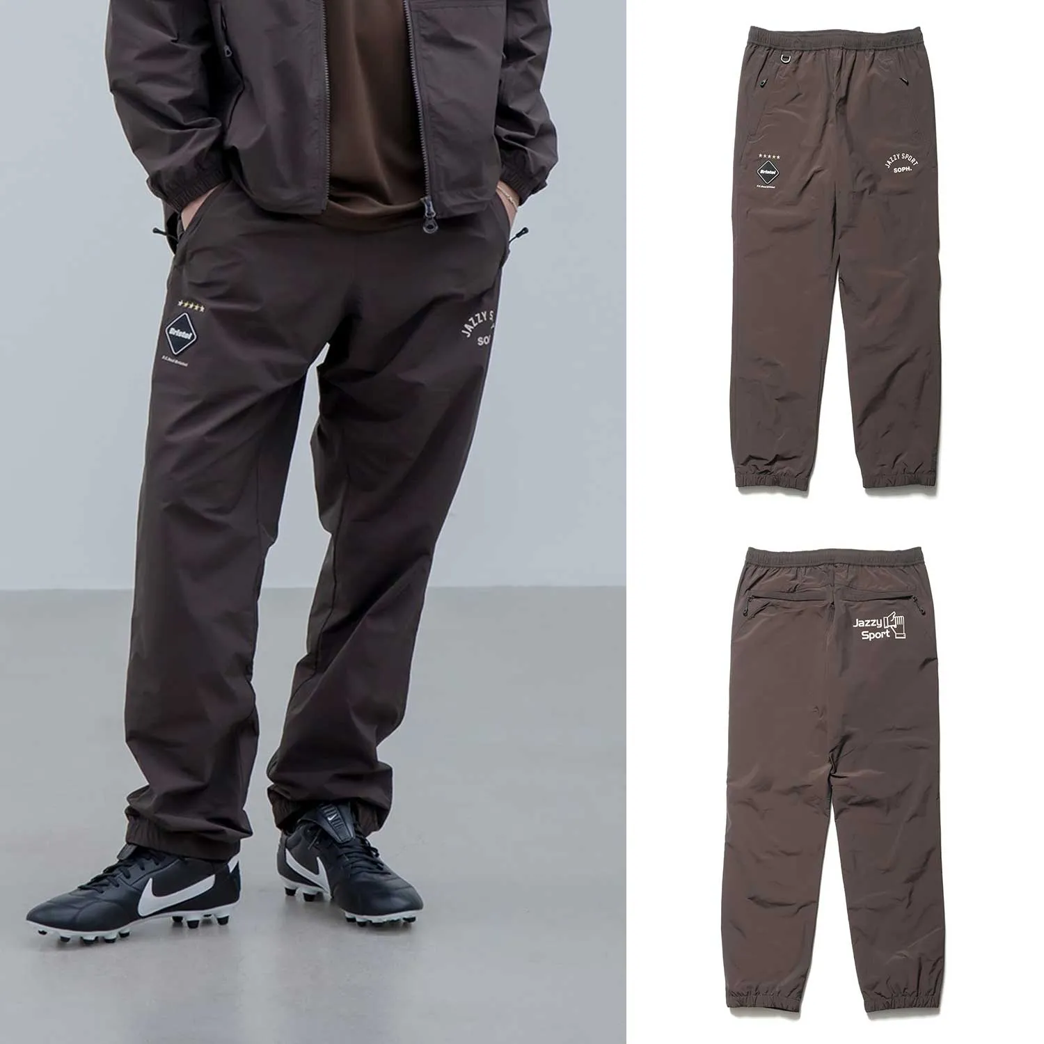 F.C.Real Bristol 23A/W JAZZY SPORT WARM UP PANTS [ FCRB-232118 ]