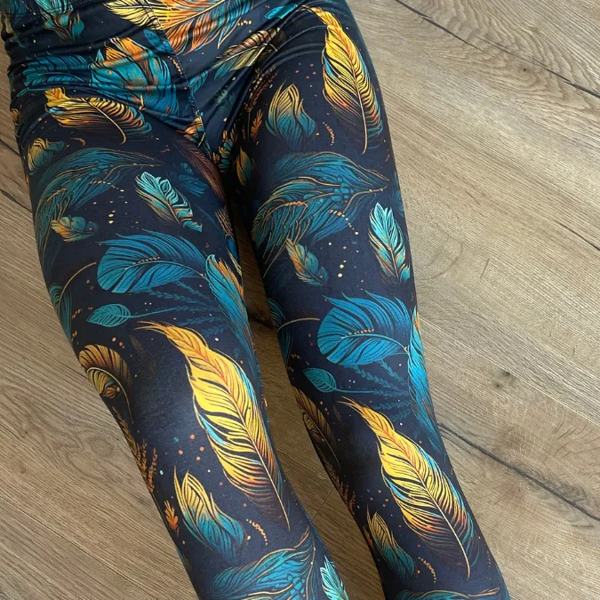 Feather Fantasy Ladies Leggings