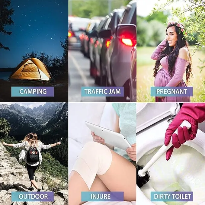 Female Urination Device with Cup, Female Urinals Portable Pee Funnel for Women - Standing Up to Pee Anywhere, Womens Pee Funnel Camping/Hiking Gear Gifts for Women