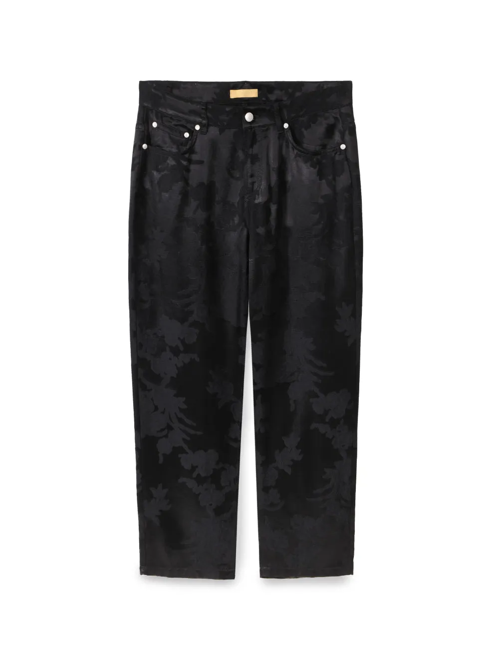 Five-pocket Jacquard Pants