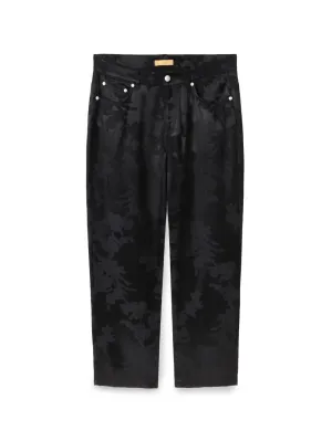 Five-pocket Jacquard Pants
