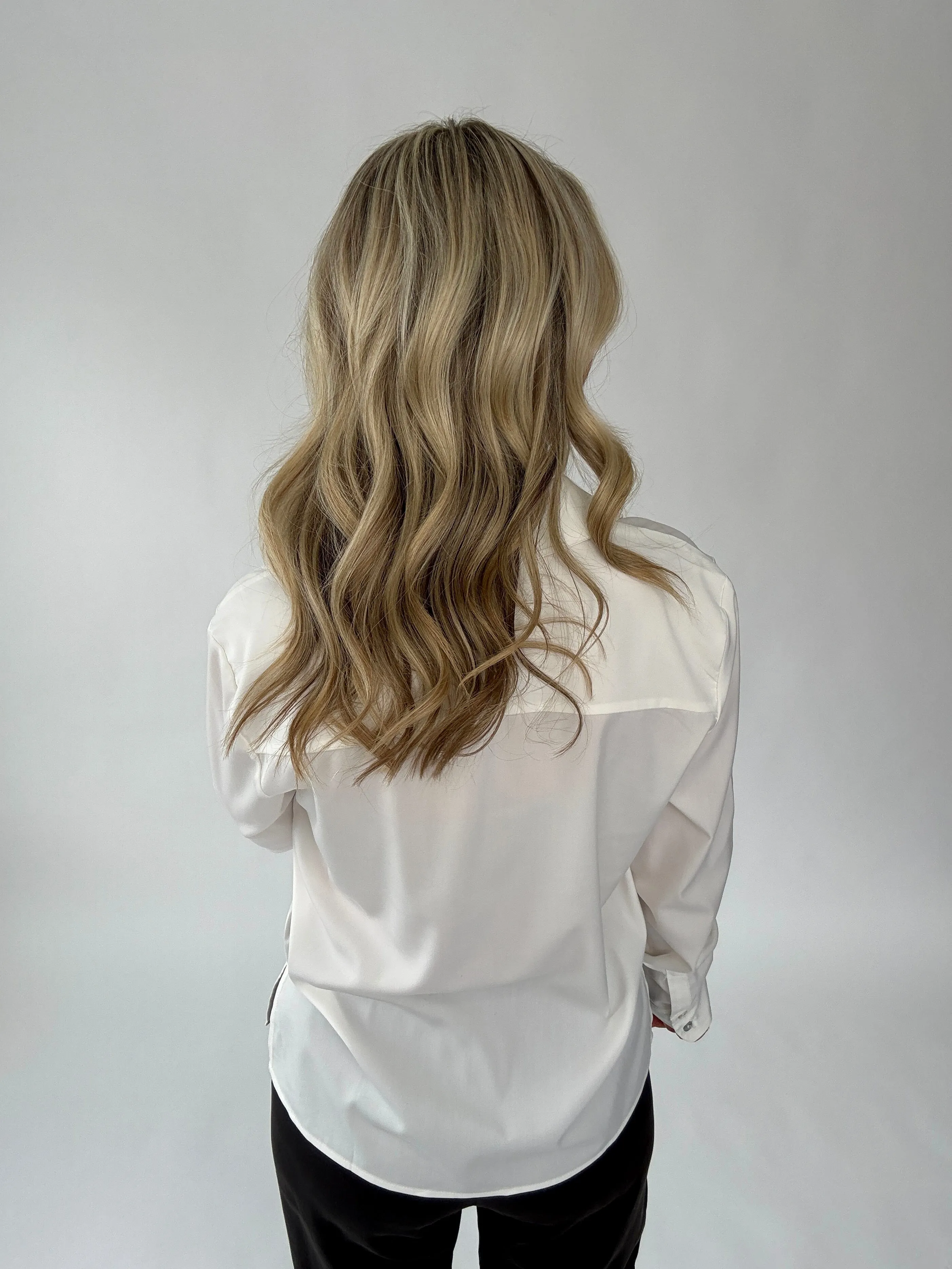 Follow My Lead Classic Collared Blouse