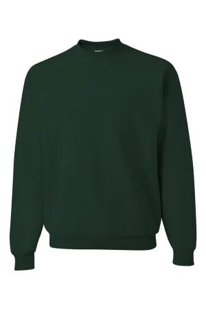 Forest Green You Design It Embroidered Side Bows Unisex NuBlend Crew Sweatshirt *Customize Your Text and Bows