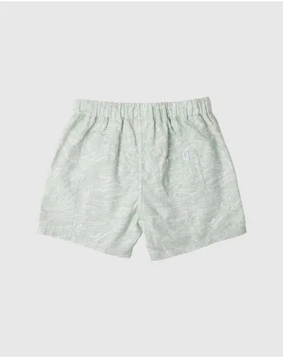 FOX & FINCH CROC PRINT SHORTS