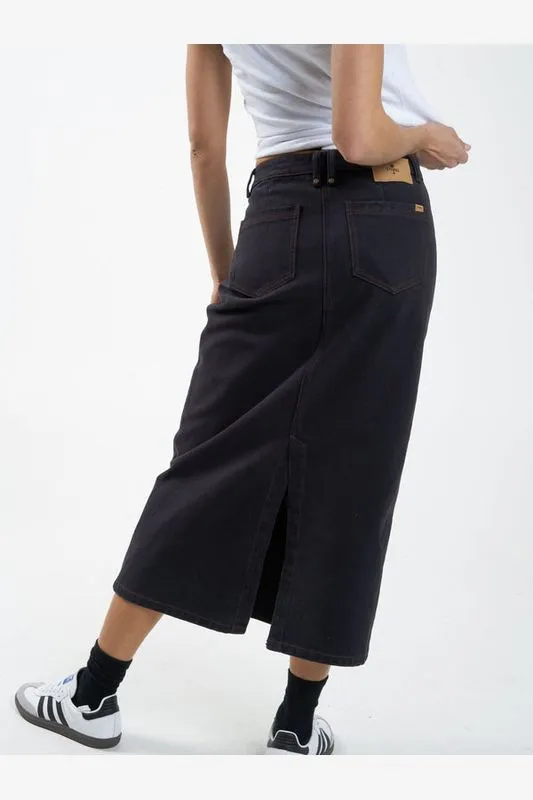 FRANKIE SKIRT - MIDNIGHT BLUE
