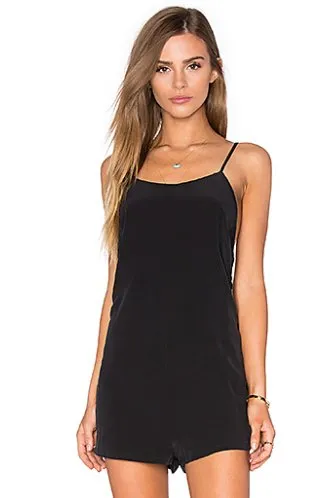 Garland Romper | Black