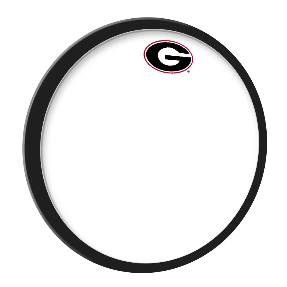 Georgia Bulldogs: Modern Disc Framed Dry Erase Board