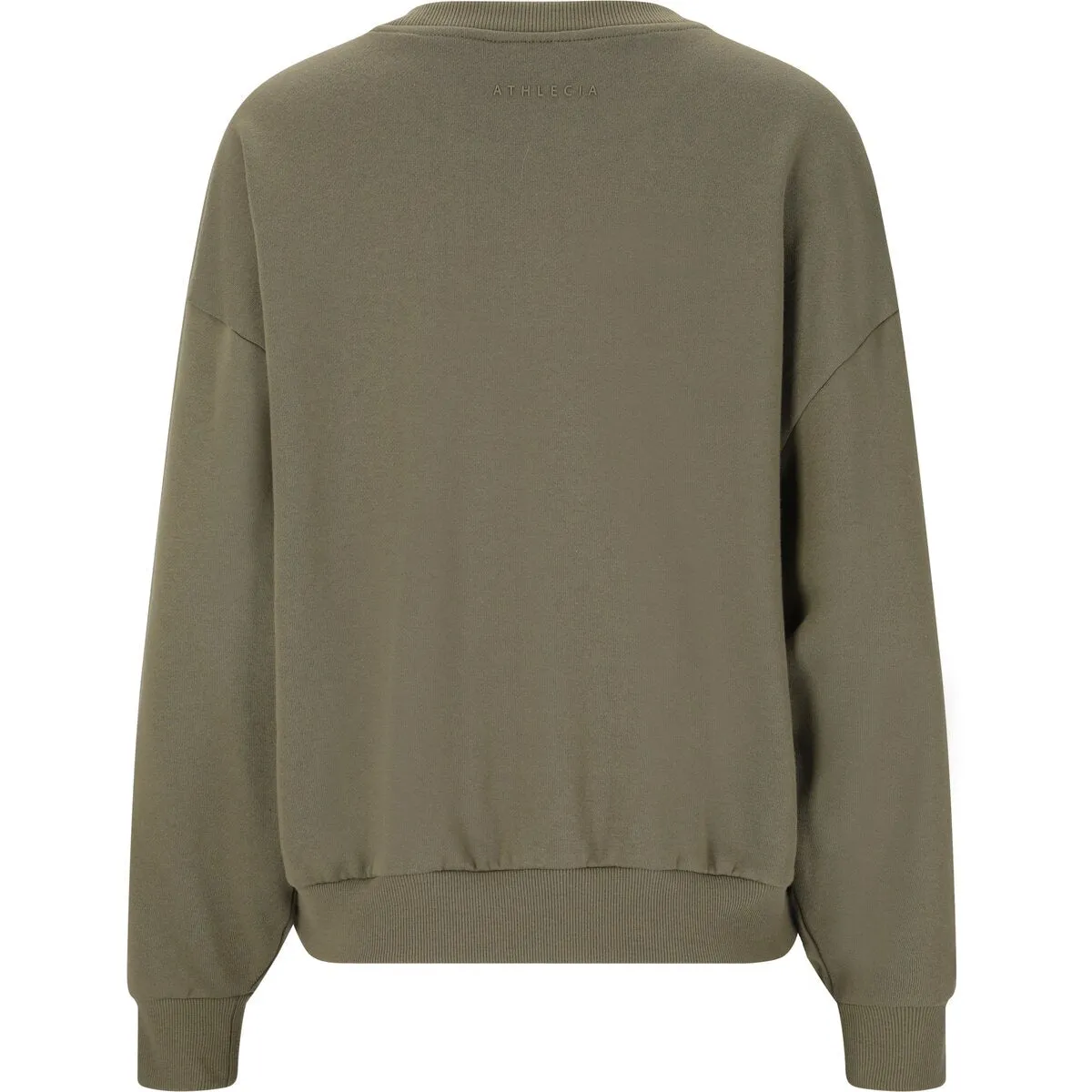 Giannis Sweatshirt With Crew Neck - Smokey Olive