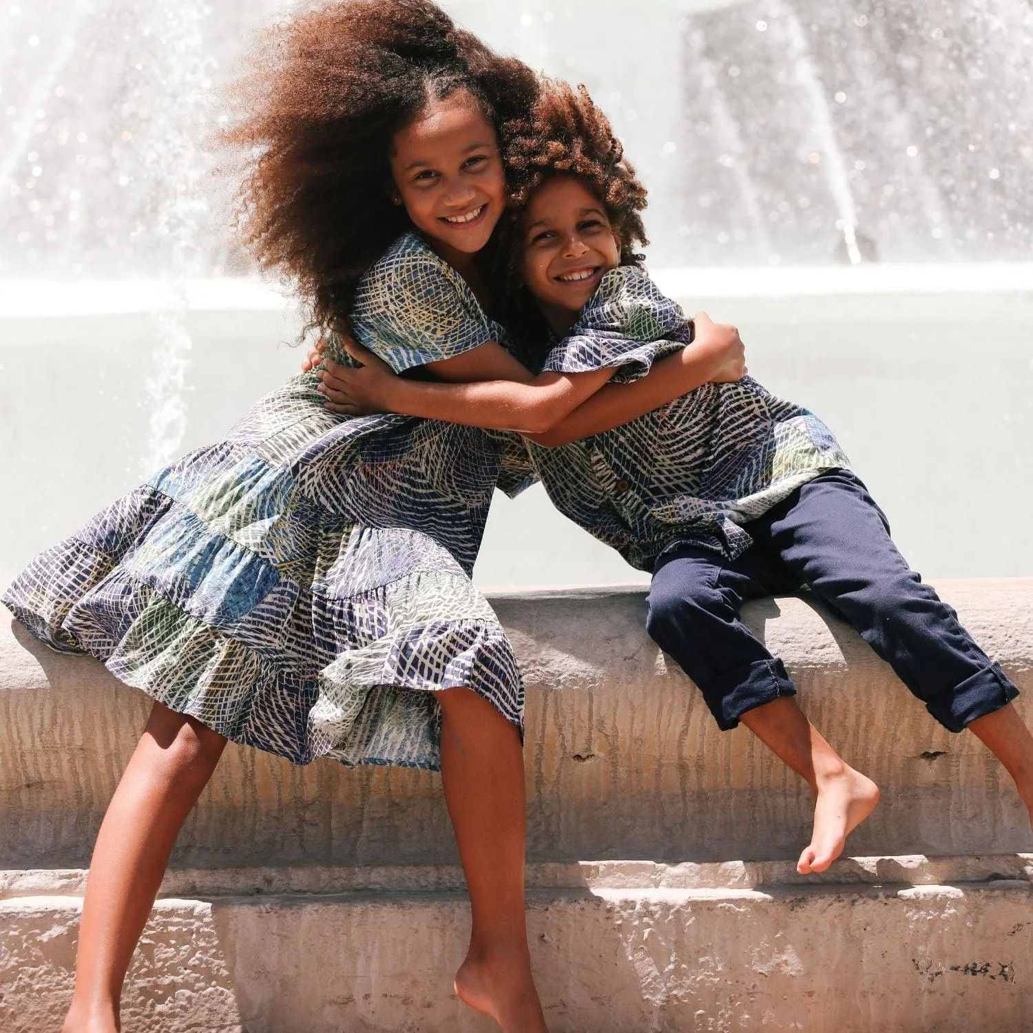 Girls' Hattie Dress: XS(4/5) - L(12/14) - Hibiki
