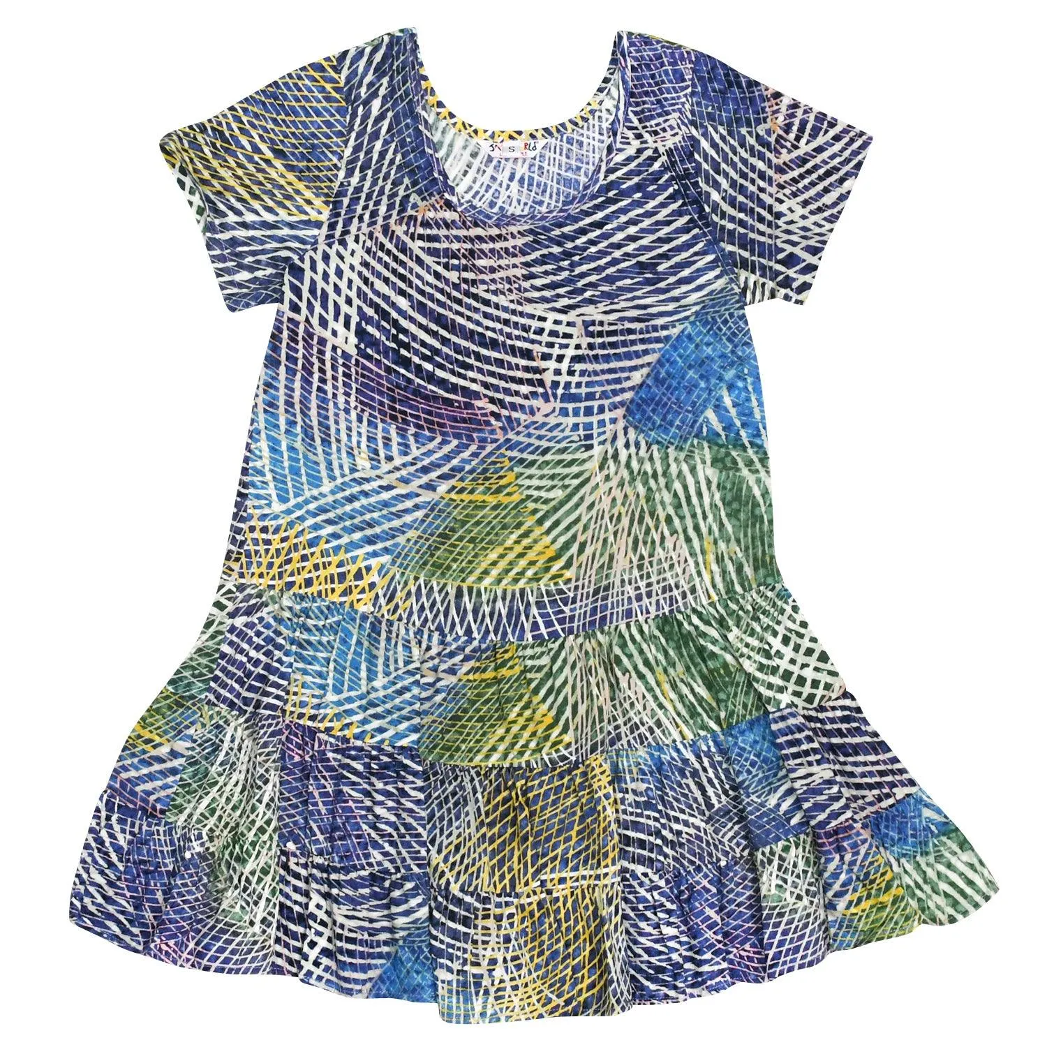 Girls' Hattie Dress: XS(4/5) - L(12/14) - Hibiki