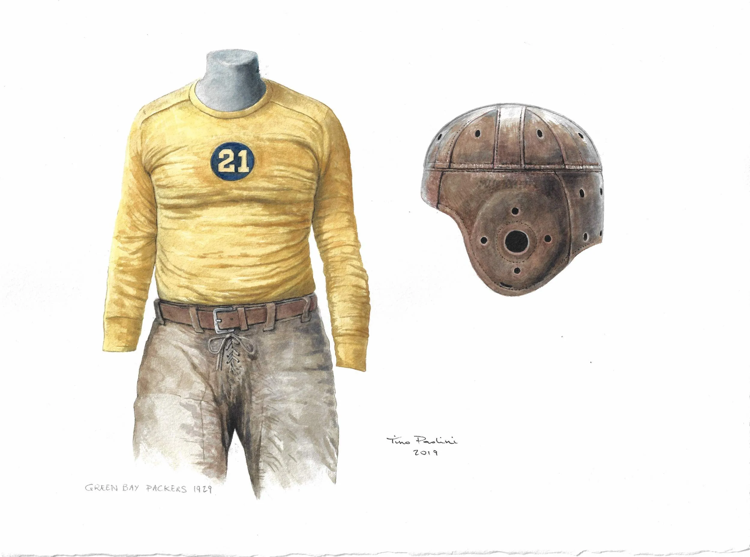Green Bay Packers 1929 - Poster 2