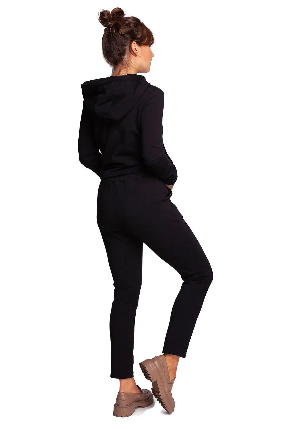 Grommet Pocket Straight-Cut Trousers