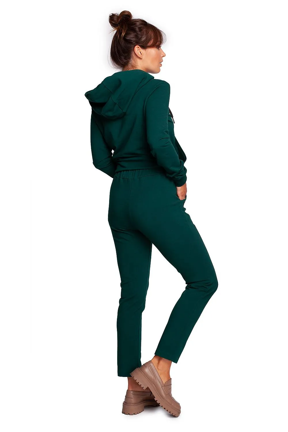 Grommet Pocket Straight-Cut Trousers
