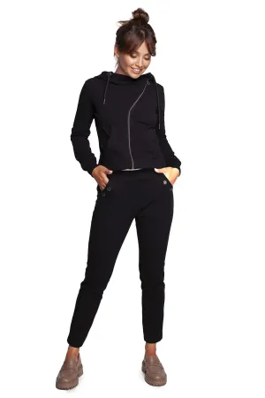 Grommet Pocket Straight-Cut Trousers