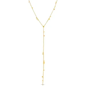 High Shine Drip Lariat