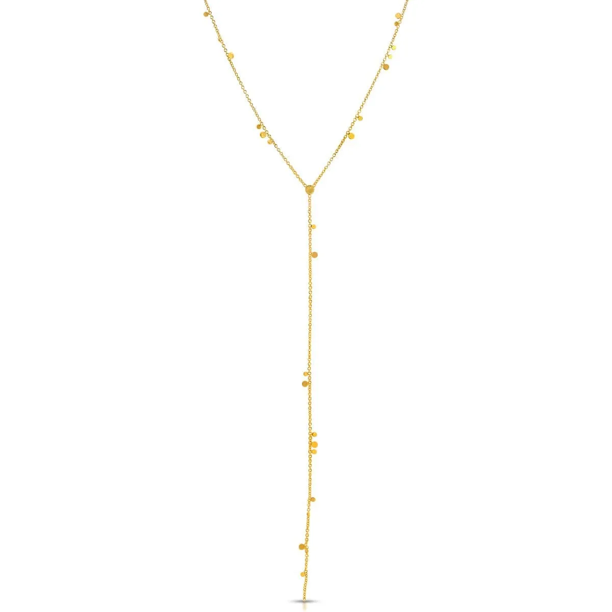 High Shine Drip Lariat