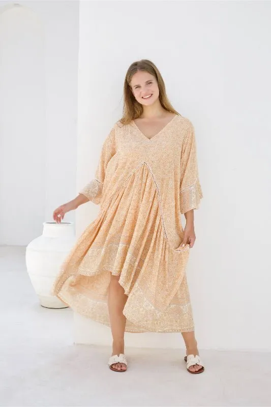 Hilo Dress - Mango Daisy Print
