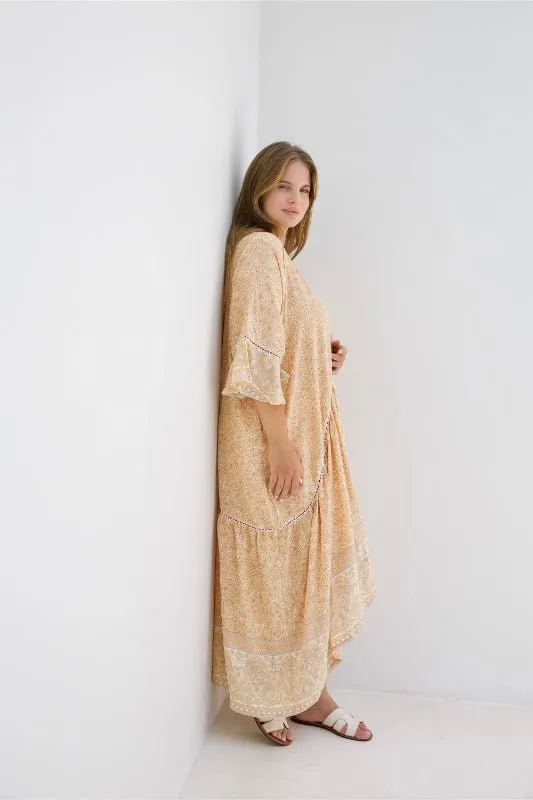 Hilo Dress - Mango Daisy Print