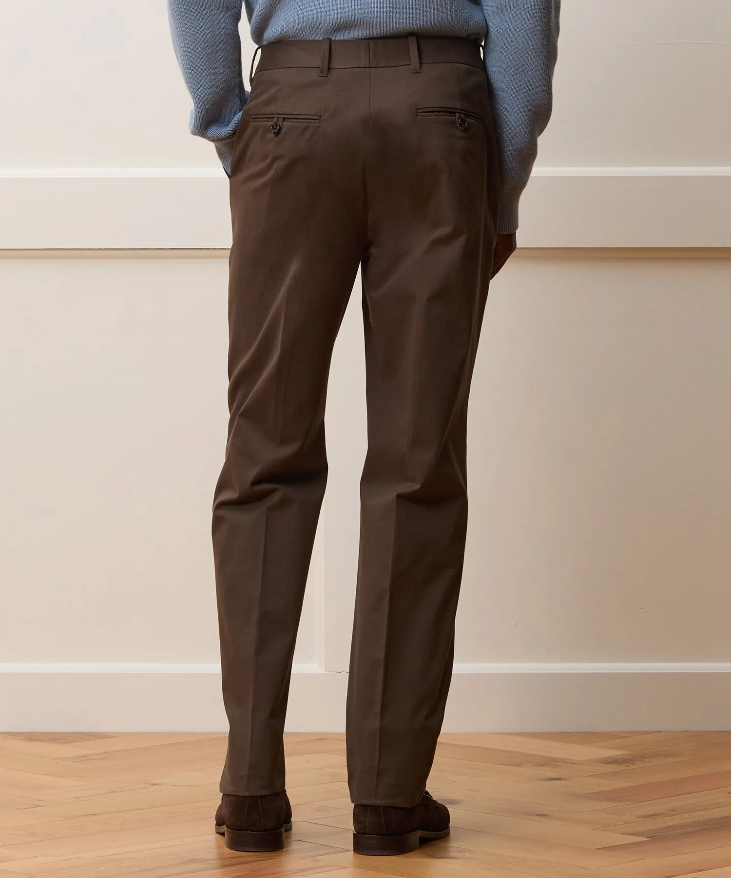 Italian Cotton Tab Chino