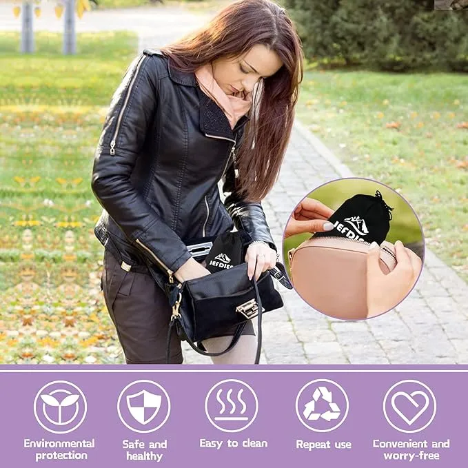 JefDiee Female Urination Device,Silicone Pee Funnel for Women,Female Urinal Women Pee Funnel Allows Women to Pee Standing Up