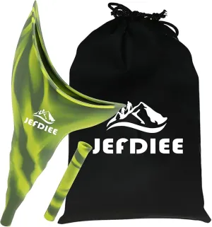JefDiee Female Urination Device,Silicone Pee Funnel for Women,Female Urinal Women Pee Funnel Allows Women to Pee Standing Up