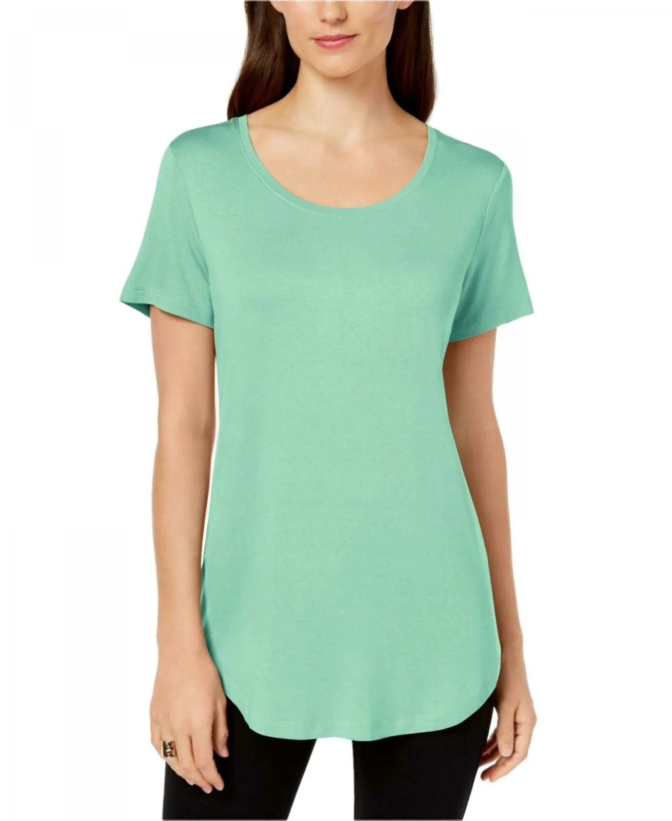 JM Collection Women's Scoop Neck Top. 88144JI460