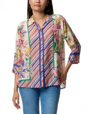 Johnny Was Petalunah Blouse - Aldrich C14624-4