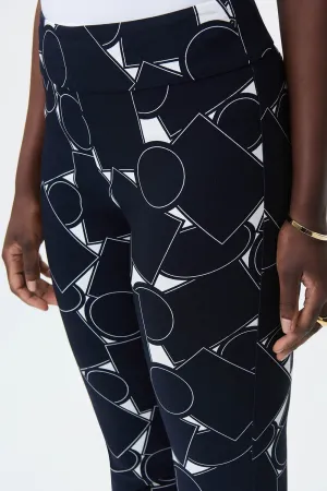 Joseph Ribkoff Abstract Print Pant Jr231282