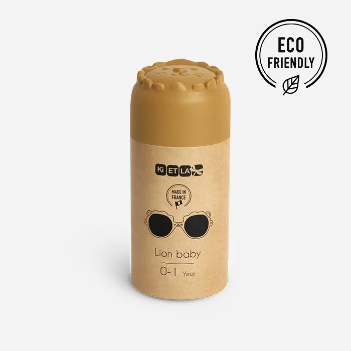 Ki ET LA Baby Sunglasses Lion 0-1 year old - Honey