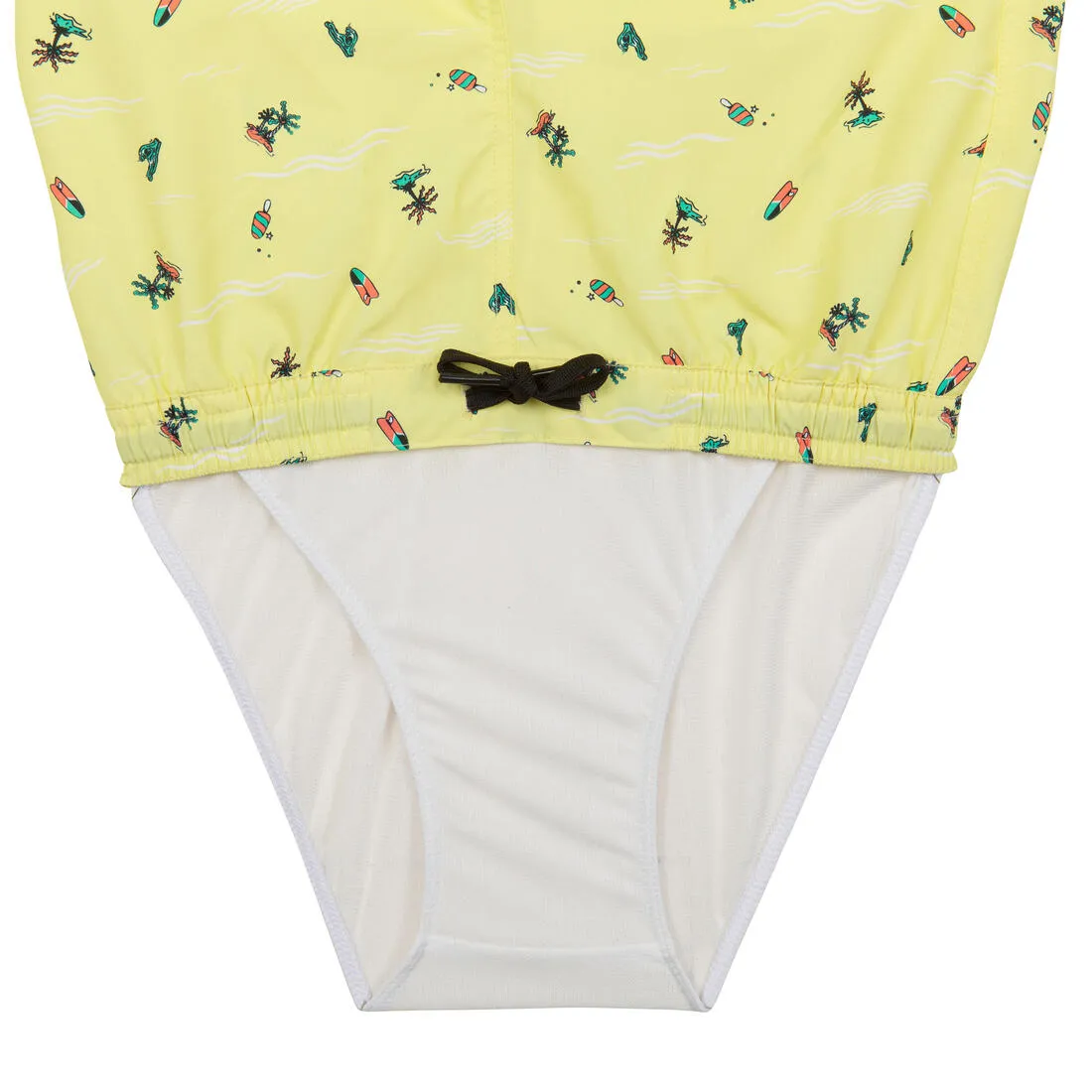 Kids’ swim shorts 100 - striped