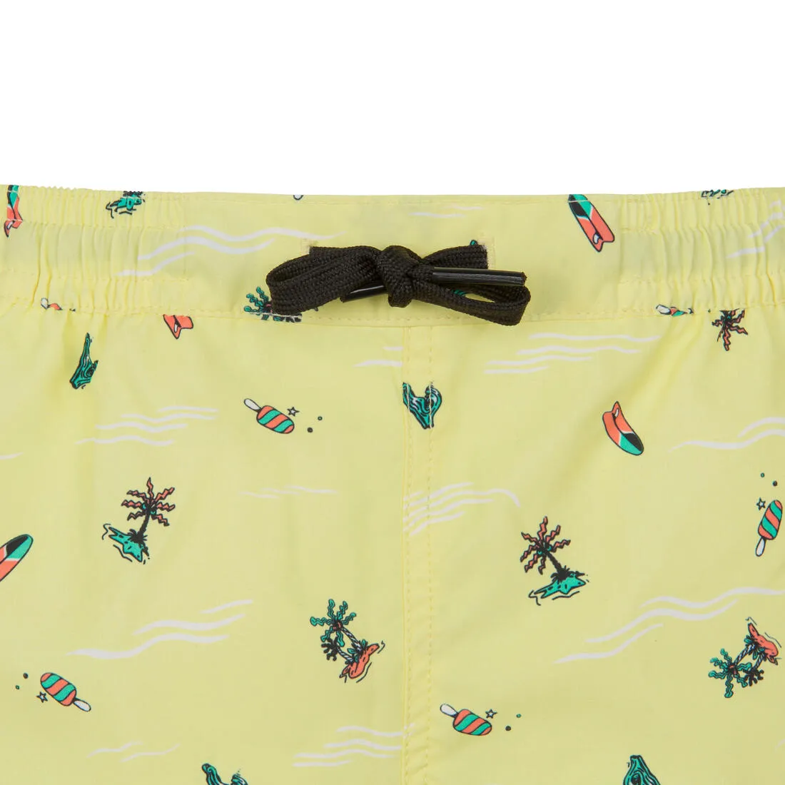 Kids’ swim shorts 100 - striped