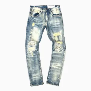 Kid's Washed Up Denim Jeans Pant