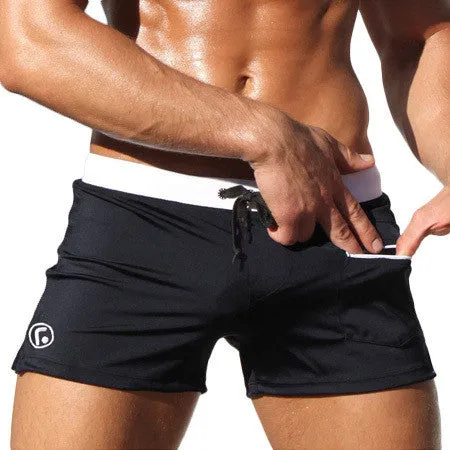 Kotenko Brand Men Man Swimwear Swimming Boxer Shorts Trunks Swimsuits Men's Sports Swim Suits Briefs Bikini Surf Boardshorts