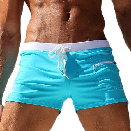 Kotenko Brand Men Man Swimwear Swimming Boxer Shorts Trunks Swimsuits Men's Sports Swim Suits Briefs Bikini Surf Boardshorts