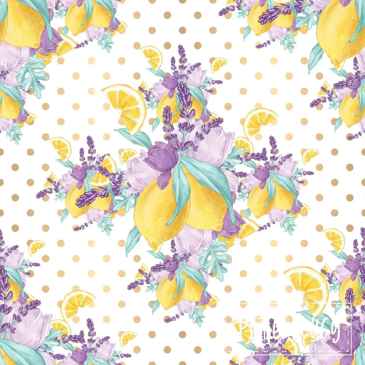 Lemon Garden Pant Set