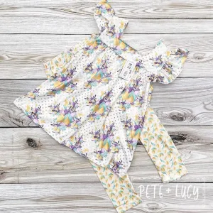 Lemon Garden Pant Set