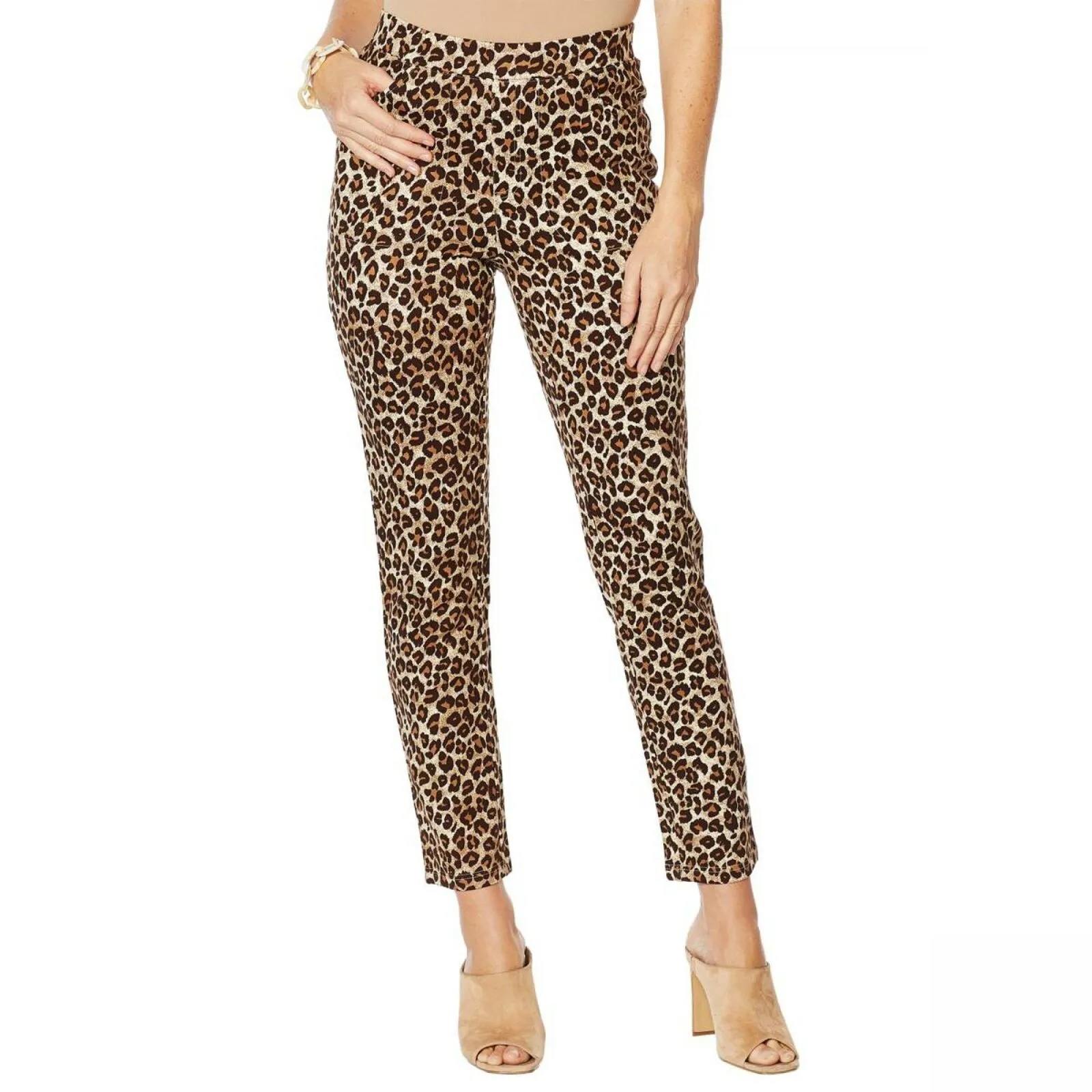 Lemon Way Women's Pull On Ponte Straight Leg Pants